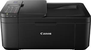 Canon E4570 Multi-function WiFi Color Inkjet Printer with Voice Activated Printing Google Assistant and Alexa with Auto Duplex feature and Auto-document feeder  (Ink Cartridge)