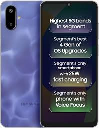 Samsung Galaxy F06 5G (Lit Violet, 64 GB)  (4 GB RAM)