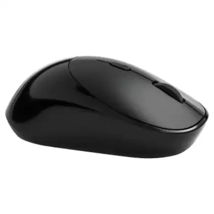 HP M090 Wireless Optical Mouse with 4 Buttons (Black)